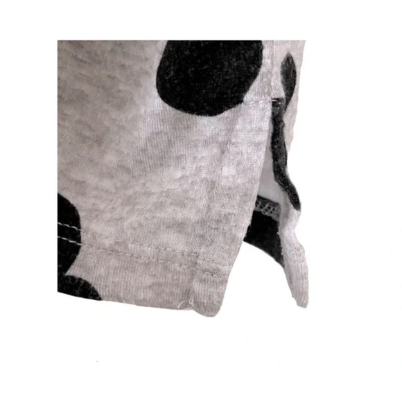 Disney | Gray Black Mickey Mouse Short Sleeve Sleep Pajama Tee, Large - Picture 3 of 6